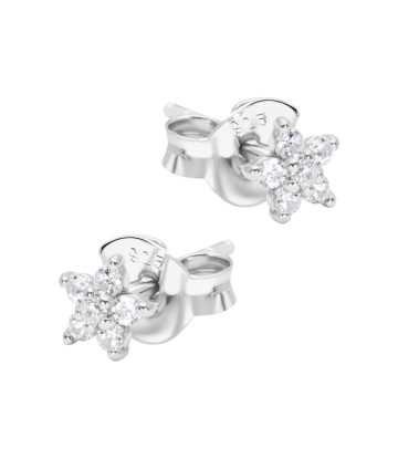 Elegant Star Silver Stud Earring STS-6812